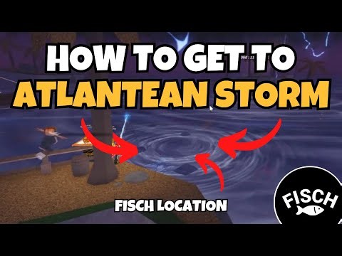 How To Get To Atlantean Storm in Fisch | Atlantean Storm Location