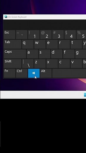 Windows 11 Lock Screen Keyboard Shortcut Key