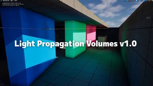 残像なしで軽量なGI (Global Illumination)表現を実現するUnreal Engine 5向けカスタムGIプラグイン！Light Propagation Volumes v1.0 https://t.co/zGFijonG7g by @skx_doom 開発者はSky CreatorやCMAA2などでもお馴染みの方です#UE5