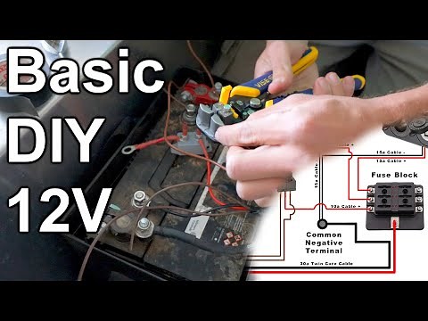 Basic DIY 12V Wiring | Fuses, Wire Sizing