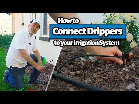 How to Connect Drip Emitters to your Irrigation System with 1/4 inch Micro Tubing