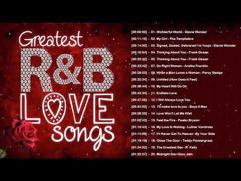 Greatest R&B Love Songs of All Time - Best Romantic R&B Music Playlist 2021