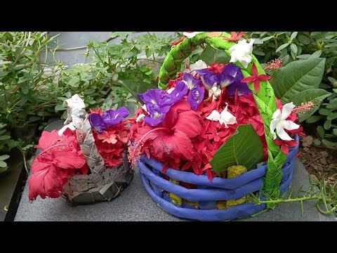 How to make newspaper basket | DIY basket of newspaper | Easy newspaper craft | ‪@CraftCoveStudio‬