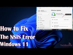 The NSIS Error in Windows 11- How to Fix