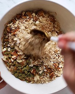 11K views · 72 reactions | Easy Muesli --> https://www.eatingbirdfood.com/muesli-recipe/ This homemade muesli recipe is super easy to make with rolled oats, coconut, dried fruit, nuts and seeds. It’s the perfect healthy breakfast or snack to meal prep and can be customized with your favorite ingredients. #muesli #breakfastideas | Eating Bird Food | Facebook