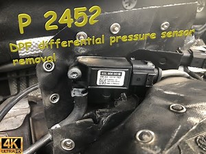 P2452 DPF differential pressure sensor removal - VW | Skoda | Seat!