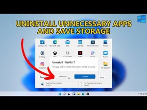 How to Uninstall Apps on Windows 11