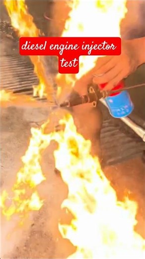 diesel engine injector test @apm motor chanel