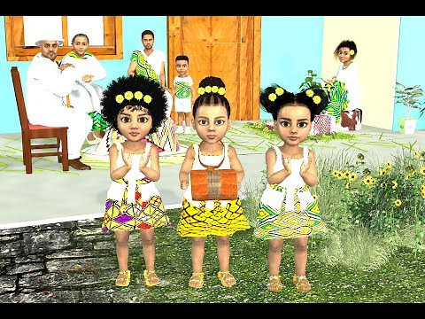 Ethiopian Animation | አበባየሽ ወይ | Abebayesh Wey - Kiyaki Kids Ethiopian Kids Songs