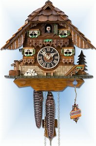 Black Forest House 10" Cuckoo Clock