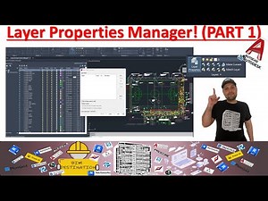 AutoCAD Layer Properties Manager Tutorial | Freeze, Match, Merge, & Delete Layers | BIM-VDC Workflow