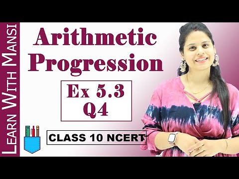 Ex 5.3 Q4 | Arithmetic Progression | Chapter 5 | Class 10 Maths | NCERT