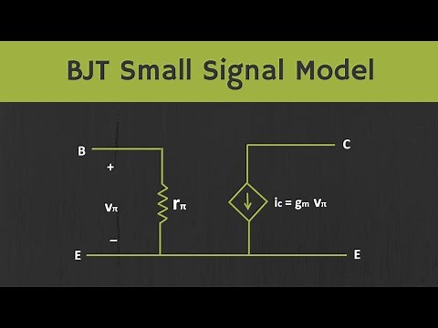 BJT - Small Signal Model Explained