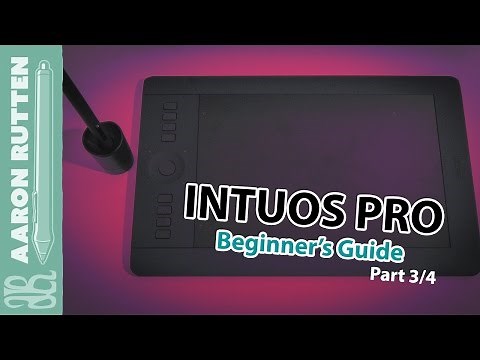 Wacom INTUOS PRO Tutorial - Drawing Demo [Part 3/4]