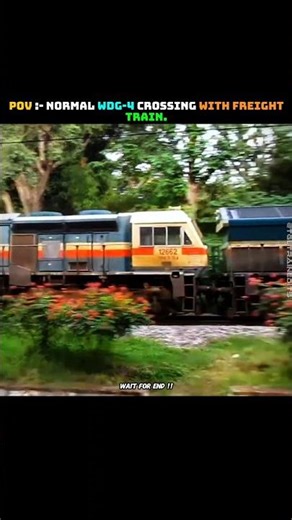 EMD Crossing ALCO 😎🔥 | Aura Moment of Indian Railways 🚆💥 | Cinematic Attitude Edit ⚡