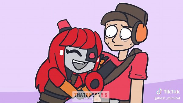 uwu #animation#mimicentry#tf2#status#meme#robot#scout | tf2