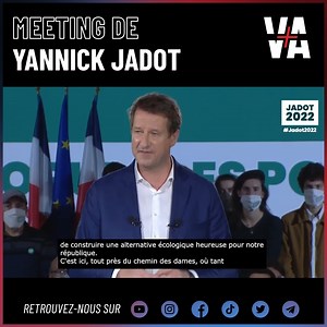 4.5K views · 196 reactions |  Ce week-end, le candidat EELV tenait son premier discours en tant que candidat à la présidentielle. Voici le résumé de ce meeting. | Valeurs actuelles | Facebook