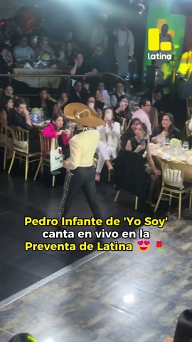 🥰 NOS VOLVIÓ A ENAMORAR A TODAS 😍❤️ #Latina #preventa #pedroinfante #yosoy