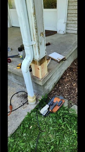 Porch Column Repair