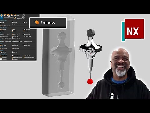 Embossing in Siemens NX 2312 (Very Helpful) Tutorial