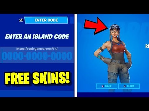 FREE SKINS FORTNITE CREATIVE MAP CODE CHAPTER 4!