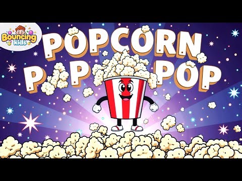 🍿POPCORN POPCORN POP!!! | Cartoon Dance Song for Kids