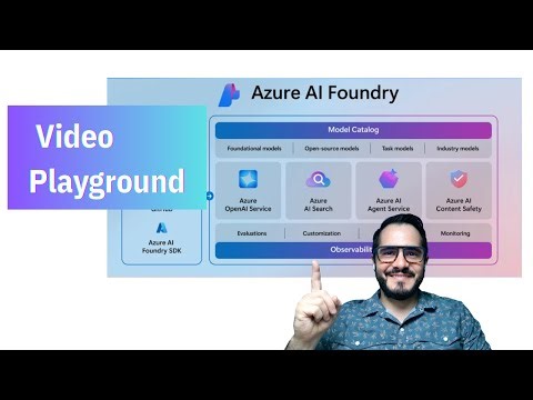 Exploring Azure AI Foundry Video Playground 🎥