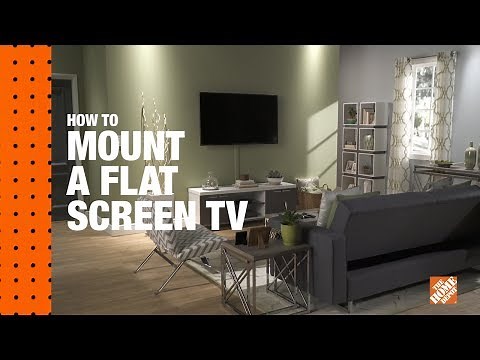 How to Mount a Flat Screen TV on a Wall