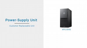 How to replace the power-supply unit on XPS 8940