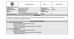 Job Description of AO-II (Elementary School).pdf