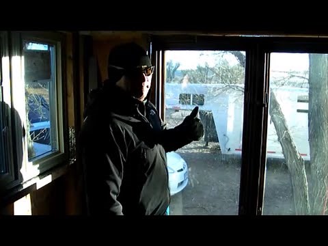 Installiing a RECYCLED Window WITHOUT FLANGES (With Help From Mike and KID)