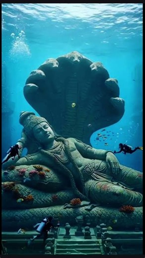 Jay Dwarkadhish||Dwarka Nagari in Water #dwarkadhish #krishnaprem #viral #trending