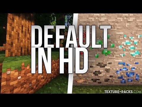 Default HD Texture Pack Download + PBR Add-on (512x, 256x & 128x)