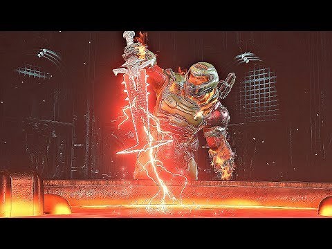 DOOM ETERNAL - Doomguy Wields Crucible Sword (4K 60FPS)