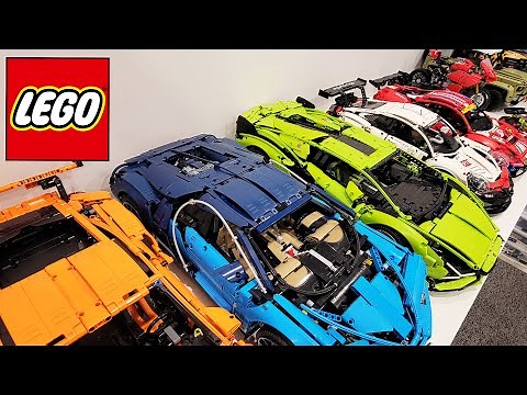 Massive LEGO TECHNIC Car Collection Overview!
