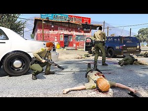 LSSD vs Juggalos | GTA 5 NPC Wars 81