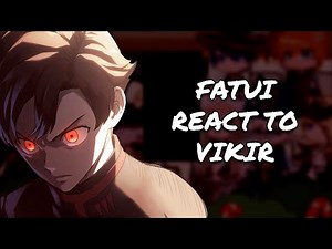Fatui Harbingers React To Vikir Van Baskerville || Genshin Impact || Gacha React