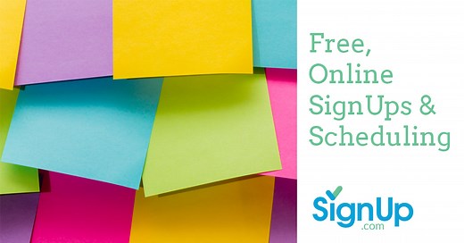 Save Time with Free, Online SignUp Sheets