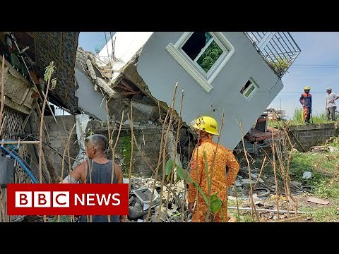 Powerful earthquake hits northern Philippines - BBC News