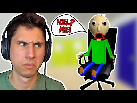 BALDI IS STUCK... | Baldi's Basics Mod