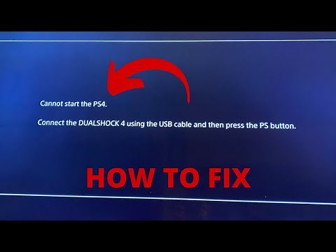 Cannot Start the PS4 - Safe Mode Loop - How to Fix