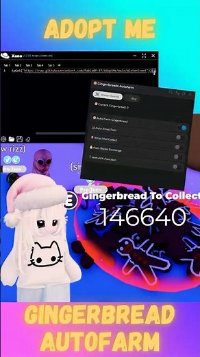 Adopt Me Script | Gingerbreads Autofarm Hack🤯 #scriptadoptme #adoptme #adoptmescript #adoptmeroblox