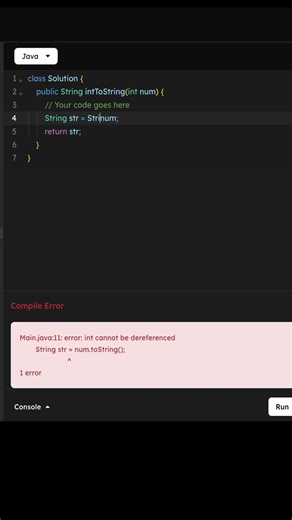 Convert Integer to String in Java | Super Easy Java Coding Question | Java For Beginners