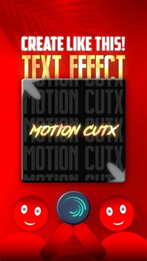 "Insane Glow Text In Alight Motion 🤯" #alightmotion #shorts