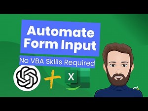 Automate Data Entry in Excel with AI and VBA