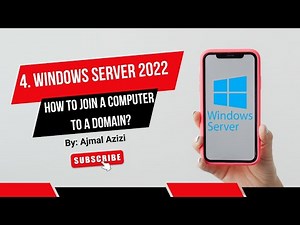 4. How to Join a Computer to a Domain and Log in with a Domain User Account in Windows Server 2022