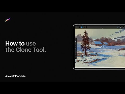 How to use the Clone Tool in Procreate