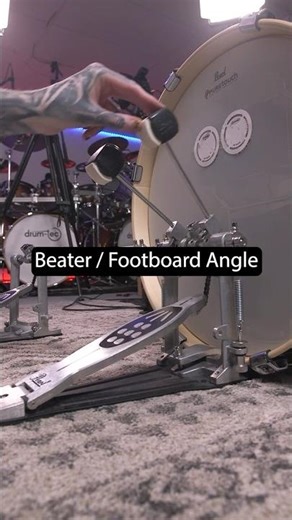 the only bass drum pedal settings you need