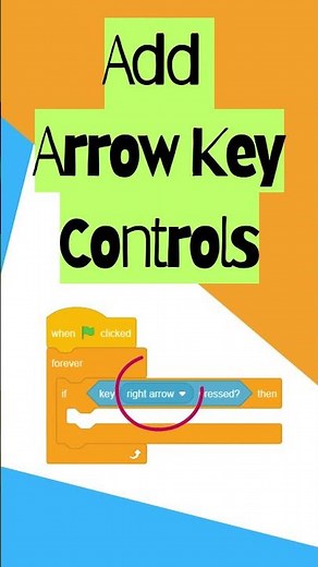 Move Sprite with Arrow Keys in Scratch