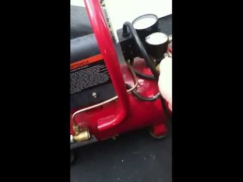 How To Use An Air Compressor Demo